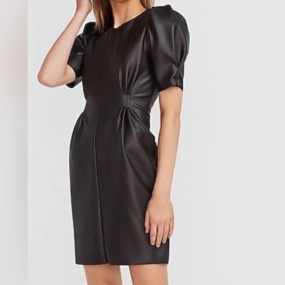 Vegan Leather Dress